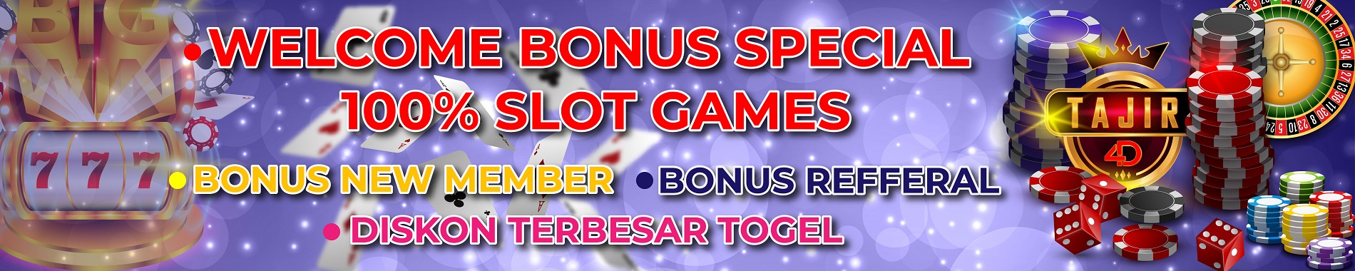 BANNER SLIDE TAJIR4D SITUS BANDAR TOGEL ONLINE AMAN DAN TERPERCAYA